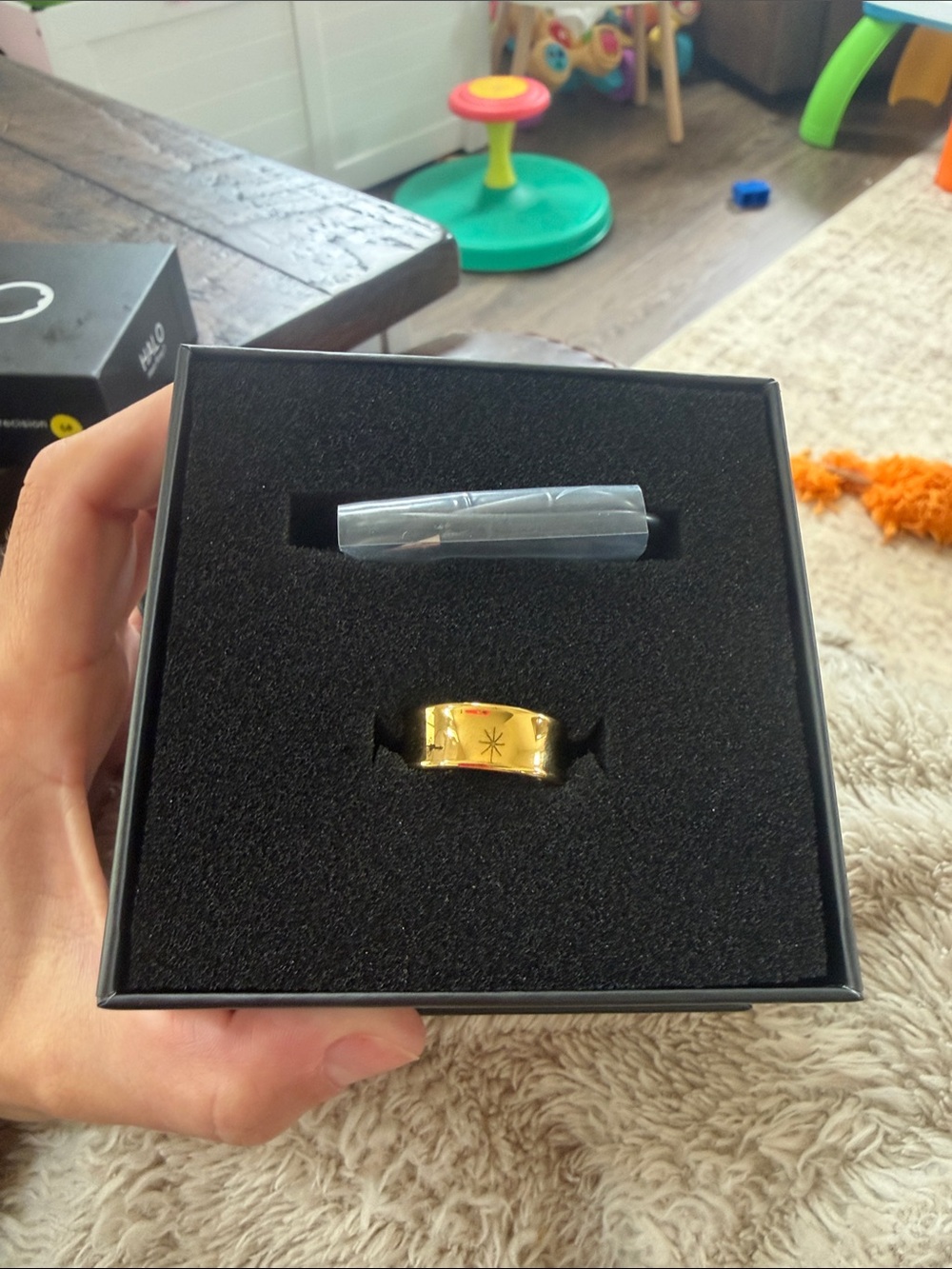 Halo Gold Smart Ring